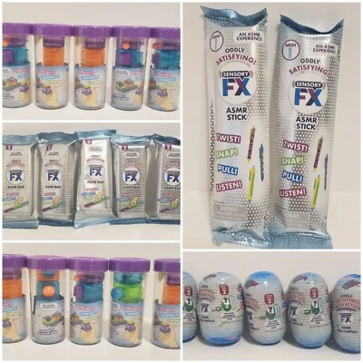 Sensory FX extrañamente satisfactorio ASMR dados, barra o cápsula juguete inquieto "TÚ ELIGES" Foto 1 de 3