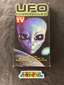 1999 UFO Chronicles VHS Tape, Shocking Real Life Alien Stories & Encounters - Picture 1 of 3