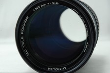 Minolta MD TELE ROKKOR 135mm F2.8 Lens  SN1280359