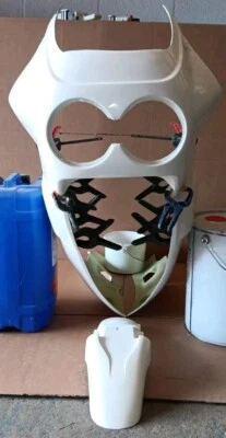 Yamaha FZ600 FZ 600 1986/88 полный комплект передней панели обтекателя стекловолокно новый  - Изображение 1 из 4