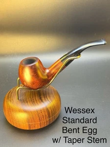 Vintage Wessex NOS Unsmoked Standard Bent Egg W/Taper Stem - Picture 1 of 8