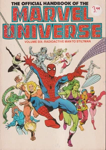 Vintage Official Handbook of the Marvel Universe Vol 6 Paperback 1987 - Bild 1 von 1