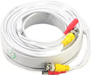 8pcs 100 Feet Dual Video Power Connection Cable for CCTV Security Camera System - Picture 1 of 6