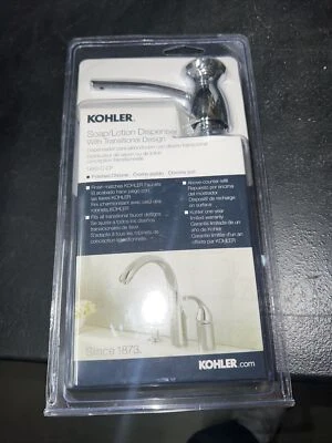 Kohler 1893-C-CP  Transitional 16 Oz Soap / Lotion Dispenser - Chrome - Image 1 of 2