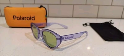 Gafas de sol para mujer Polaroid PLD 6051/G/S 789 LILA 52/21/145 con estuche amarillo Foto 1 de 4