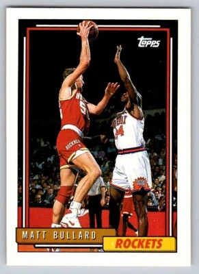 1992-93 Topps - #274 Matt Bullard - Image 1 of 2