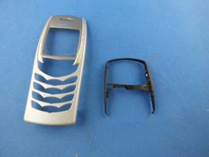 Oryginalna obudowa na telefon komórkowy NOKIA 6100 Front A Cover fasada jasnoniebieska osłona na podczerwień - Zdjęcie 1 z 11