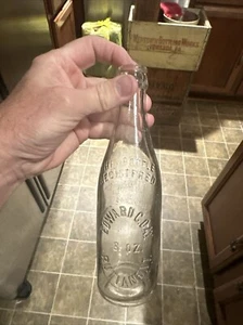 Edward C. Day Embossed Soda Bottle Rutland Vermont VT - Picture 1 of 14