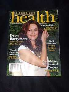 Extraordinary Health Magazine Drew Barrymore Cover Volume 17 2013 Back Issue - Bild 1 von 3