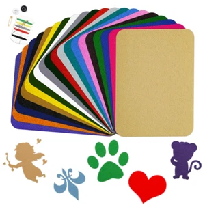 Iron on Patches for Clothing Repair 20x Multi-Colored Fabric Patches for Clothes - Picture 1 of 11
