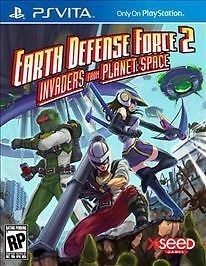 Earth Defense Force 2: Invaders From Planet Space (Sony PlayStation Vita, 2015)
