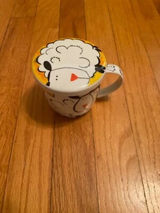 Keramiktasse und Deckel, Neuzustand, mit Originalkarton. - Bild 1 von 6