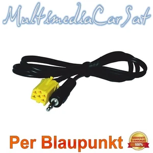 Interfaccia Audio tramite Aux-in Alfa Fiat Lancia Smart Mini Iso Gialla 4104 - Foto 1 di 1