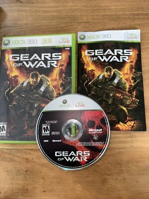GEARS of WAR XBOX 360 console system game COMPLETE Excellent Original - Image 1 of 4