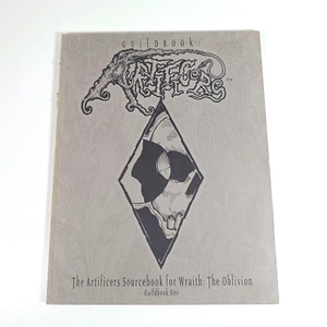Artificers Sourcebook For Wraith The Oblivion Guildbook One RPG White Wolf - Picture 1 of 14