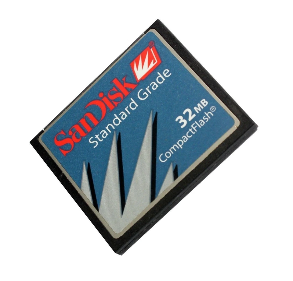 32MB SanDisk Standard CF Memory Card CompactFlash - Image 1 of 1