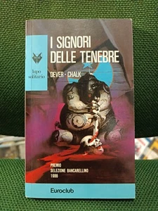 LIBROGAME LUPO SOLITARIO I SIGNORI DELLE TENEBRE ED. EUROCLUB  NO D&D DRAGON - Imagen 1 de 3