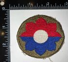 WWII US Army 9th Infantry Division WORN Patch
