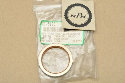 Новая прокладка выхлопной трубы Suzuki GSX-R600 GSX-R750 GSX-R1000 GSX-R1100 Versah - Изображение 1 из 4