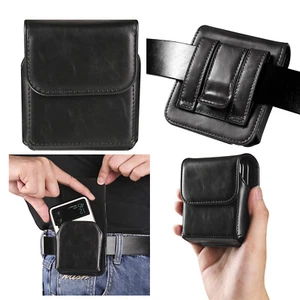 Para Razr + 2023/2024 Flip6 Estuche con Solapa Magnética Cuero PU Clip para Cinturón Funda Bolsa - Imagen 1 de 17