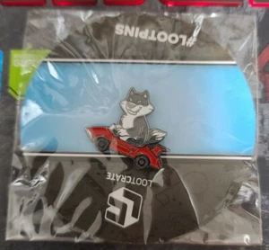 Pin de botín Wolf en coche caja de botín pin de viajero nuevo 2020 - Imagen 1 de 2