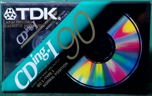 TDK CDing-I 90 NORMAL POSITION AUDIO TAPE MUSICASSETTA NUOVA SPEDIZIONE GRATIS - Bild 1 von 5