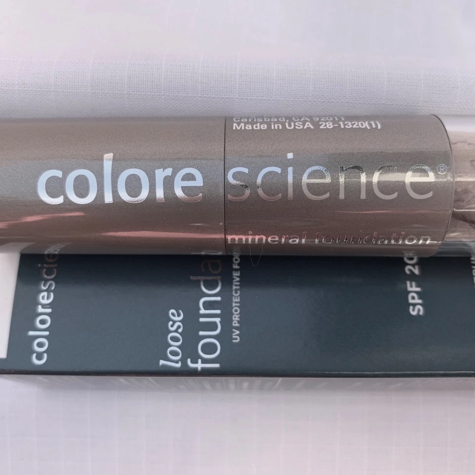 Brush-on Sunscreen Sunforgettable Colorescience SPF 20 Tan Mineral Powder BONUS - Image 1 of 4