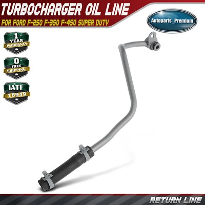 Línea de refrigerante turbocompresor de retorno para Ford F-250 F-350 F-450 Super Duty V8 6,7 L Foto 1 de 4