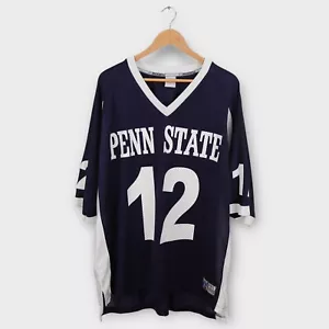 Camiseta de fútbol vintage para hombre Penn State Nittany Lions azul años 90 talla XXL - Imagen 1 de 5