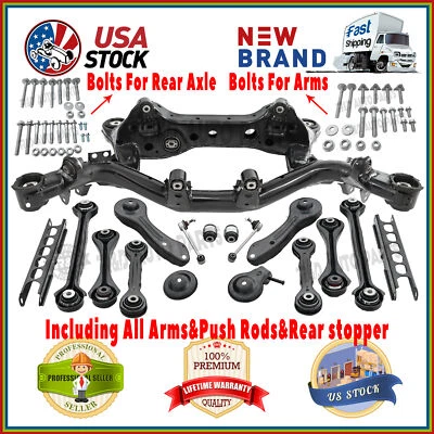 Rear Suspension Subframe Crossmember for BMW 328i 335i E90 E92 E91 E82 E88 06-13 - Image 1 of 4