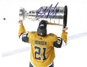 Signed 8x10 BRETT HOWDEN Vegas Golden Knights Autographed Photo - COA - Picture 1 of 1
