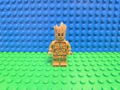 LEGO Teen Groot Minifigura Guardianes Galaxia sh0743 76193 CMF Lote Marvel Super  Foto 1 de 4