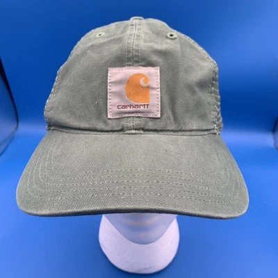 Boné chapéu ajustável Carhartt ajustável caminhoneiro malha traseira logotipo - Imagem 1 de 4