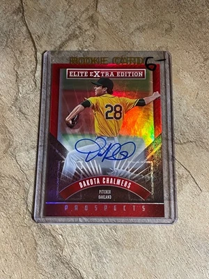 2015 Elite Extra Edition Dakota Chalmers Rookie Auto - Prospects - Image 1 of 2