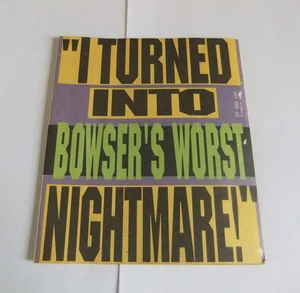 I TURNED INTO BOWSER'S WORST NIGHTMARE! - SUPER NINTENDO PROMO / INSERT - Picture 1 of 4