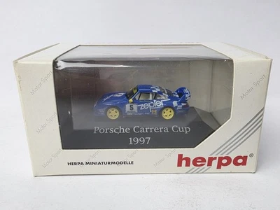 HERPA PORSCHE CARRERA CUP 1997 HORST FARNBACHER ESCALA 1/87 NUEVO EN CAJA ¡¡¡MUY BONITO!!!! Foto 1 de 4