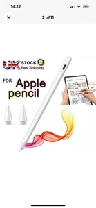Stylus Pen for Apple iPad Pen / Pencil / Stylus With Palm Rejection - UK Stock - Zdjęcie 1 z 7