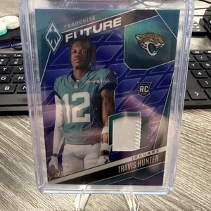Travis Hunter 2025 Phoenix Franchise Future Blue /199 RC Jacksonville Jaguars - Picture 1 of 10