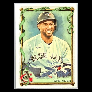 2023 Topps Allen Ginter - #40 George Springer - Toronto Blue Jays - Picture 1 of 2