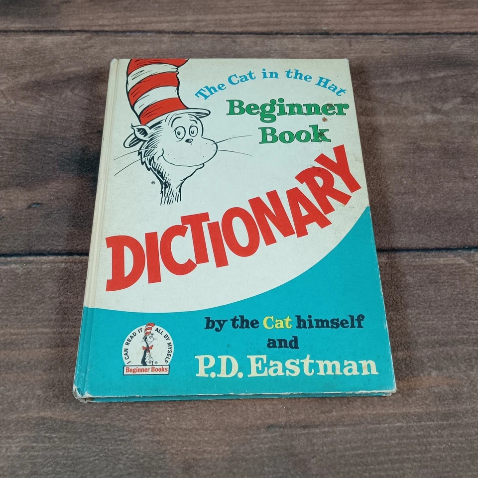 The Cat in the Hat Beginner Book Dictionary by P.D. Eastman 1964 Hardcover - Image 1 of 4