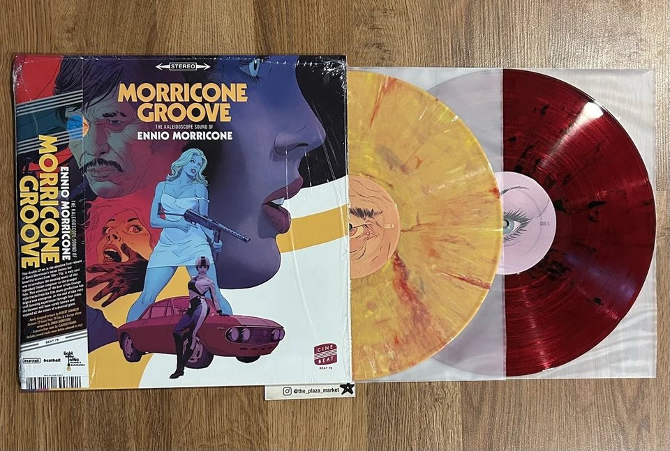Ennio Morricone Groove the Kaleidoscope Sound 1964-1977 vinyl 2xLP record - Image 1 of 2
