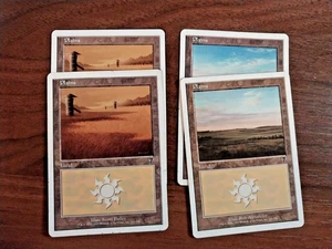 4x Plains Basic Land - MP - 7th Edition - SPARROW MAGIC mtg - Picture 1 of 1
