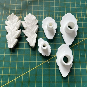 Oakleaf Cutters and veiner sizes OL1, 2, 3 &4 - Picture 1 of 5