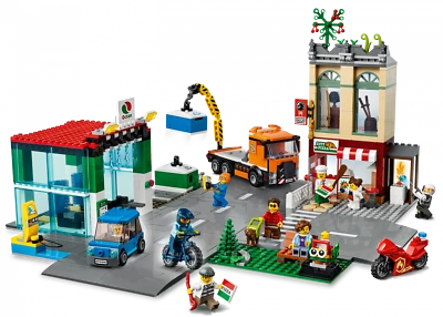 LEGO 60292 City Series Town Center Help Kids Become Master Builders 790 Pieces - Image 1 of 4