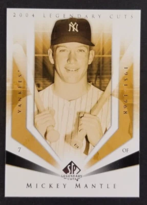 Mickey Mantle 2004 Upper Deck SP 棒球卡 #79 (近乎完好) — 第 1/2 张图片