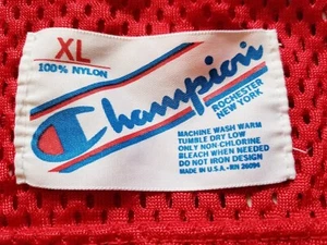 Camiseta deportiva recortada roja de fútbol americano XL #31 49ers campeón vintage "sin nombre" - Imagen 1 de 8