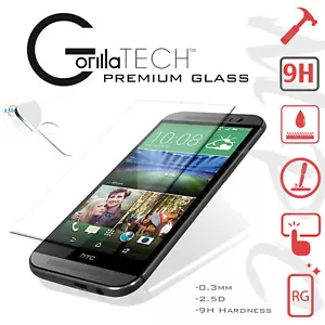Genuine Gorilla Tempered Glass Film Screen Protector For HTC 10 & 10 LifeStyle - Picture 1 of 4