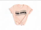 Feministisches Shirt, Mädchen Power T-Shirt, Mädchen Power Shirt Heidekraut Pfirsich 2D T-SHIRT