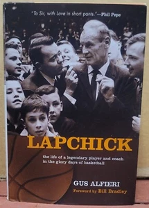 Libro de deportes "Lapchick" firmado por Gus Alfieri - Life Of Coach Jugador Baloncesto - Imagen 1 de 5