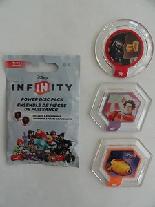 DISNEY INFINITY 1.0 POWER DISCS 3 LOT KING CANDY PIECES OF EIGHT STITCH BLASTER - Bild 1 von 5